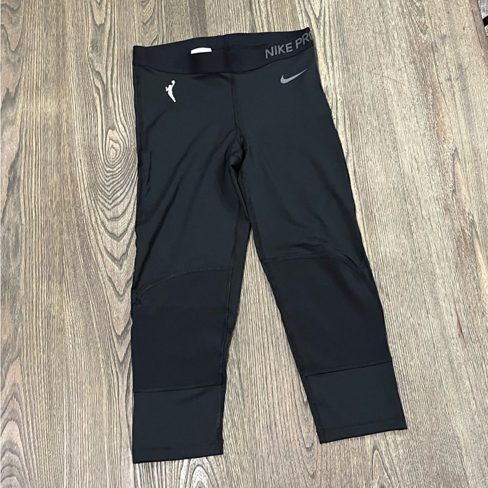 Nike Pro Dri-Fit WNBA Womens Official Issued Compression Tights Black Size L